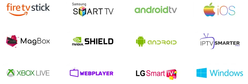 IPTV België op Fire TV Stick, Samsung, LG, Android TV en andere apparaten