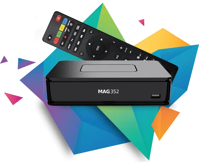 IPTV-box met afstandsbediening