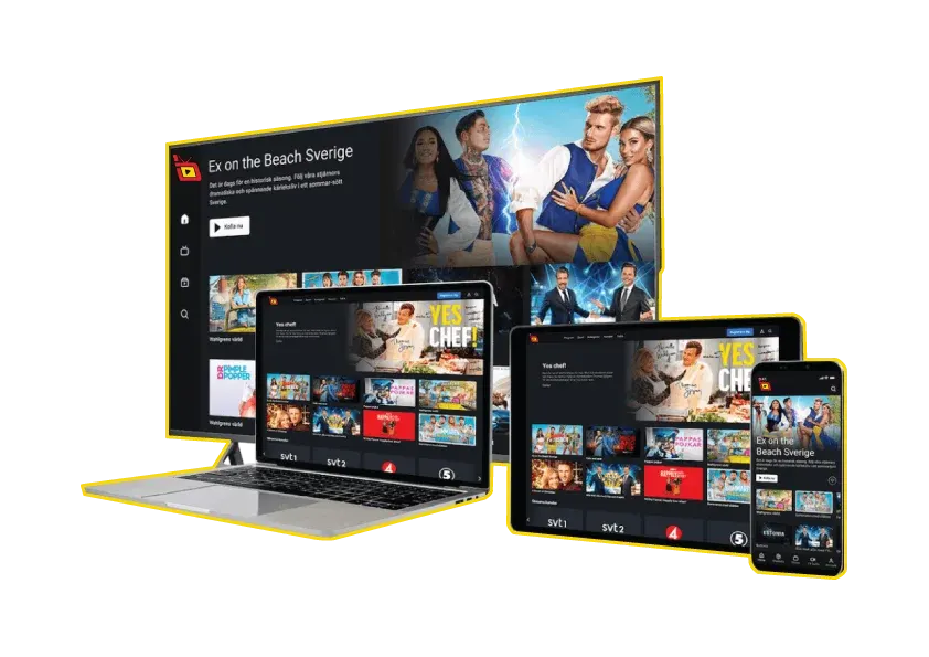 IPTV auf TV, Laptop, Tablet und Smartphone