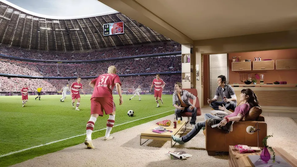 Regarder le football en direct en IPTV sur une Smart TV